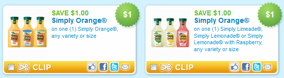 Simply Orange Coupon
