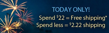 Vitacost reduced shipping