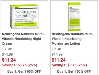 neutrogena naturals coupon