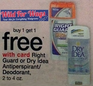 Right Guard coupons 1