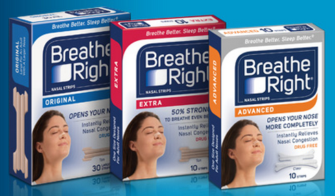 Breathe Right Nasal Strips