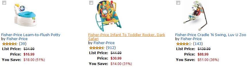 Amazon DOD Fisher-Price Sale