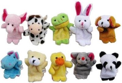 Amazon Animal Style Finger Puppets Set