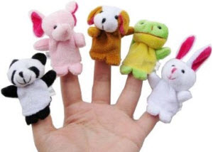 Amazon Animal Style Finger Puppets