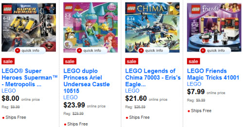 LEGO Sale (Target.com)