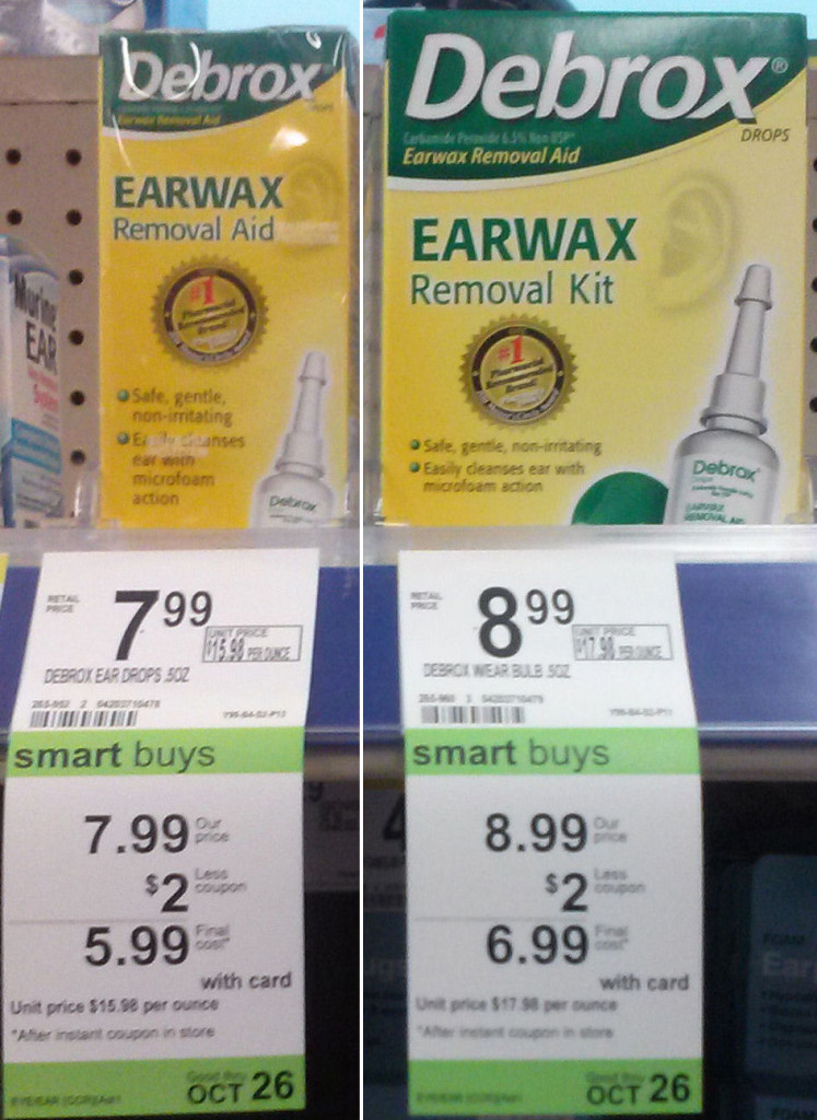Debrox Earwax Removal Aid Just $3.99!