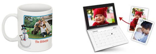 Vistaprint Holiday Mug & Wall Calendar