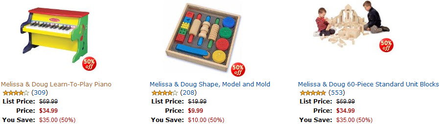 Amazon Melissa & Doug Toys
