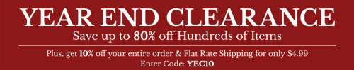 Oneida Year End Clearance Sale