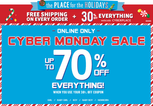 The Children's Place Cyber Monday Sale