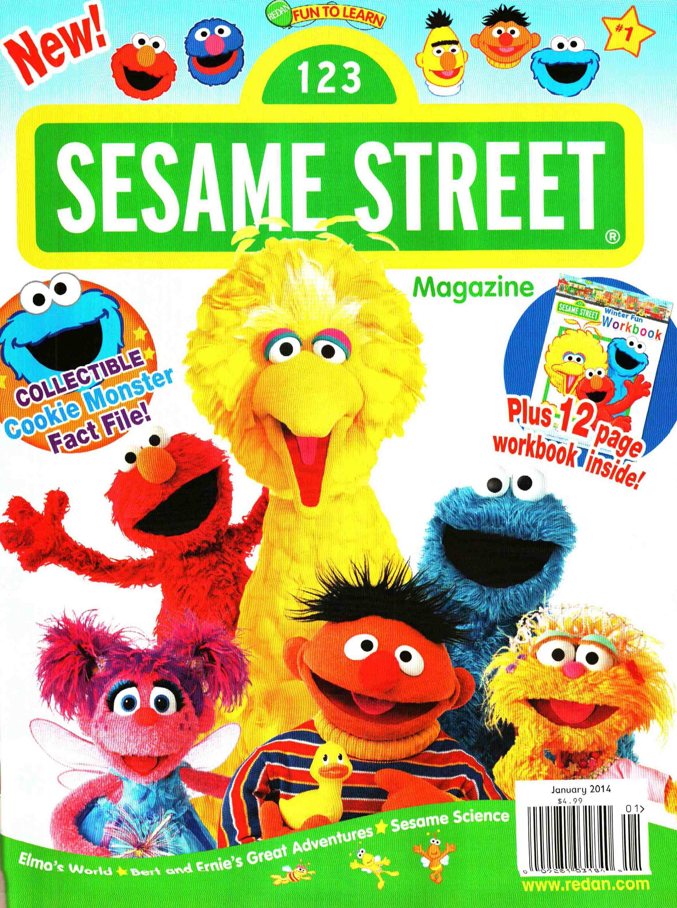 Sesame Street Magazine (Jan2014)