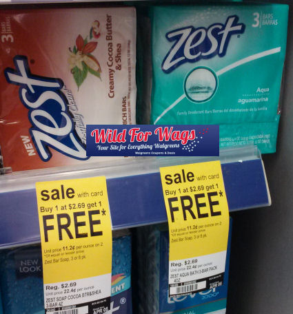 *New* Zest Coupons for B1G1 Free Sale!