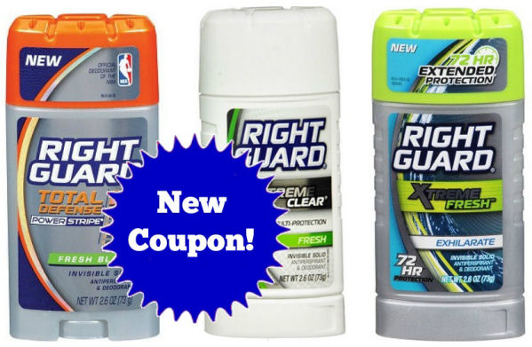 New Right Guard Coupon For B1G1 Free Sale