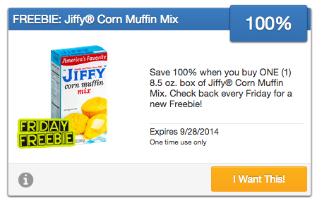 Free Jiffy Corn Muffin Mix