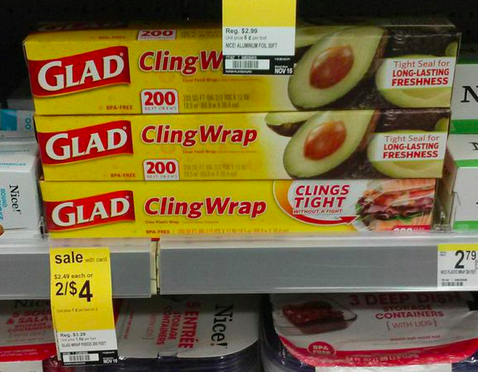 glad cling wrap reset coupon just coupons each