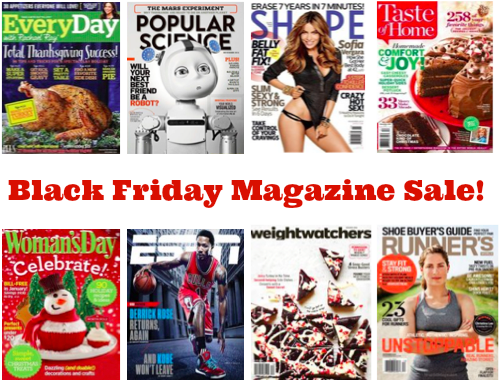 Black Friday Magazine Sale