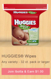 huggies wipes ibotta