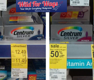 Save Up To 74% on Centrum Silver!
