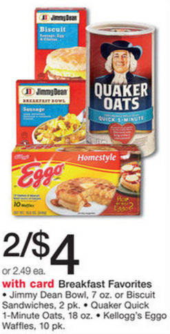 New Jimmy Dean Coupons = $1.13 Breakfast Bowls &amp; Sandwiches