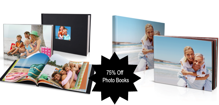 75% Off Photo Books = Only $5 For 8.5″ x 11″ Book + Free Store Pick Up