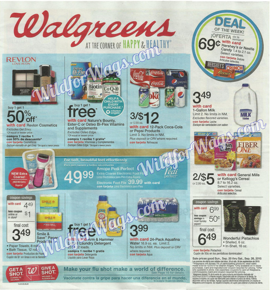 Sneak Peek – Walgreens Weekly Ad Scan 9-20