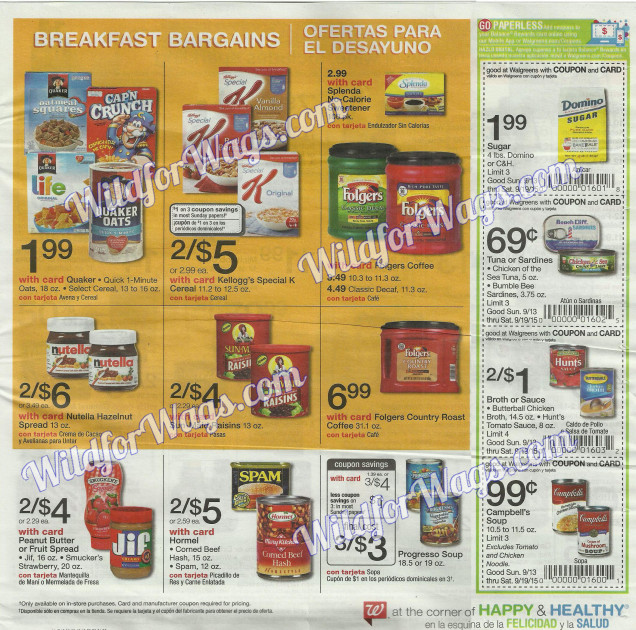 Sneak Peek – Walgreens Weekly Ad Scan 9-13