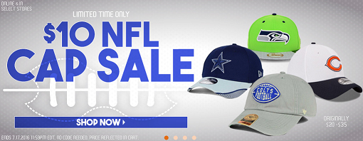 NFL Cap Sale