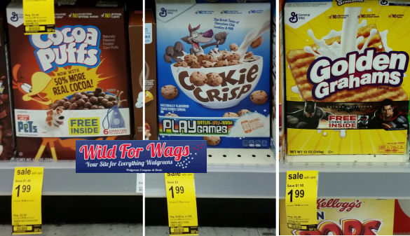 New General Mills Coupons = $1.48 Cereal!