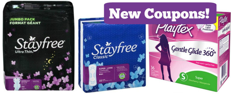 stayfree playtex coupons