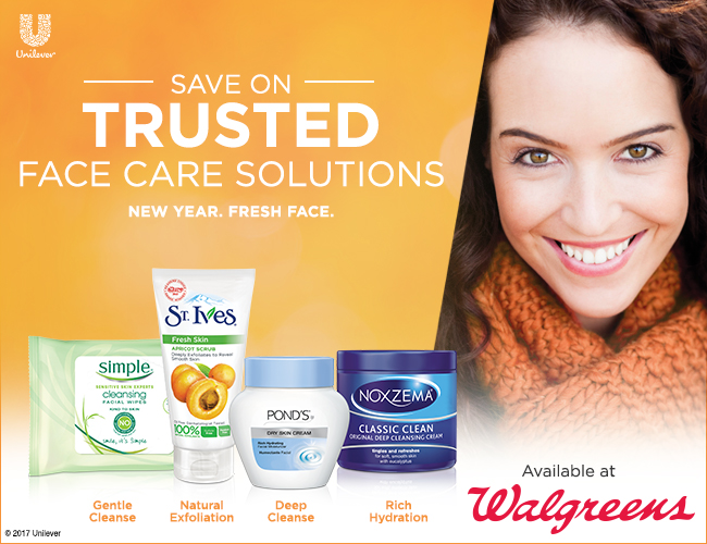 Skin Care Deals + High Value Coupon for the New Year at Walgreens 