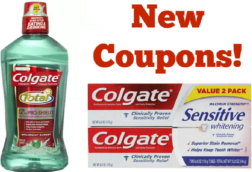 New Coupons: Colgate, Softsoap & More