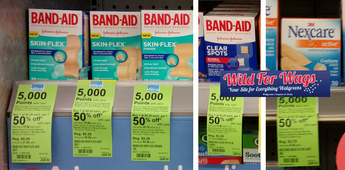 Band-Aid &amp; Nexcare 96¢ Per Box!