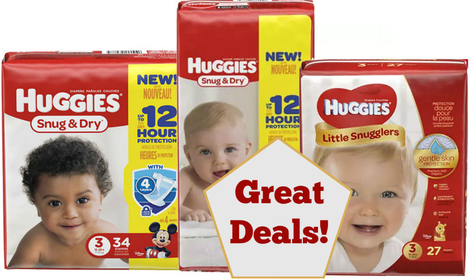 *RUN* 3 Huggies Coupon = As Low As 56¢ Per Jumbo Pack!