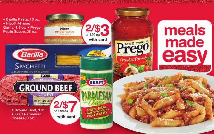 Prego Italian Sauces Just 99¢ Each!