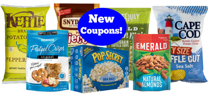 A Ton of New Snack Coupons + Nice Stack on Kettle Brand Chips!