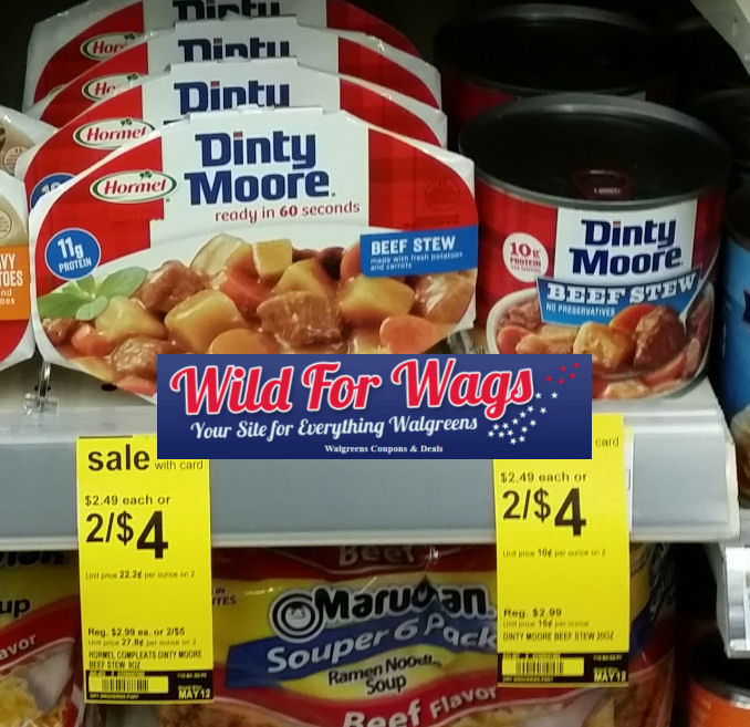 Dinty Moore Products $1.48 Each!