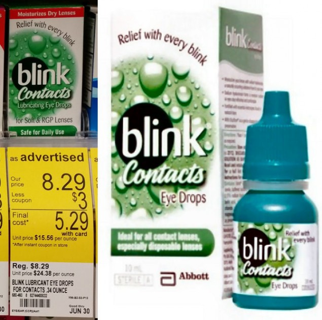 Save Up To 6 25 On Blink Contacts Eye Drops 