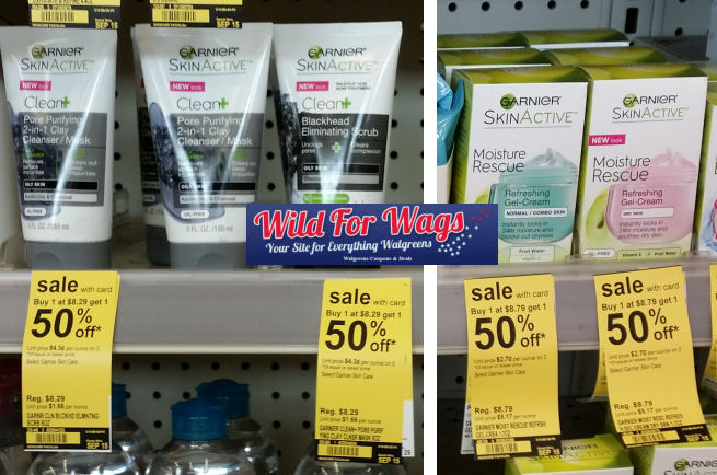 Garnier Skin Care As Low As $2.43 Each (Reg. $8.29-$8.79)!