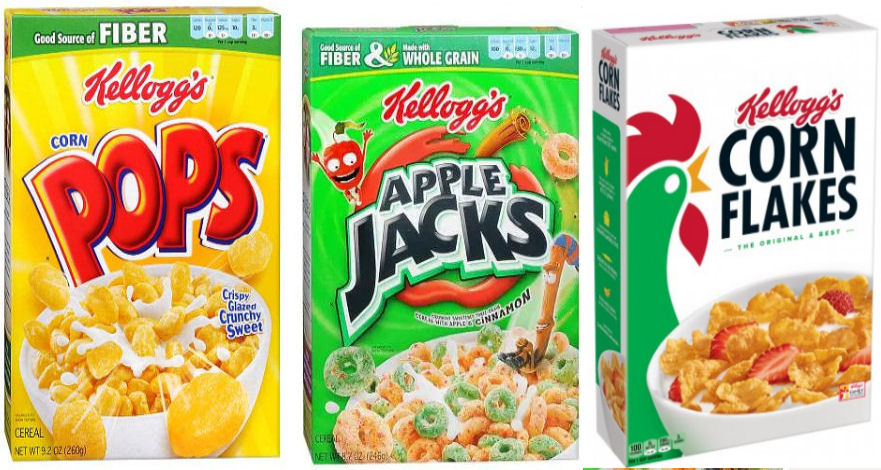 Kellogg’s Cereals As Low As 73¢ Each!