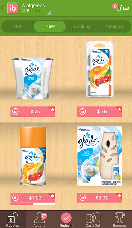 New Glade Ibotta Offers