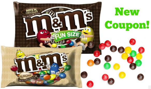 New M&M’s Chocolate Candies Coupon to Stack