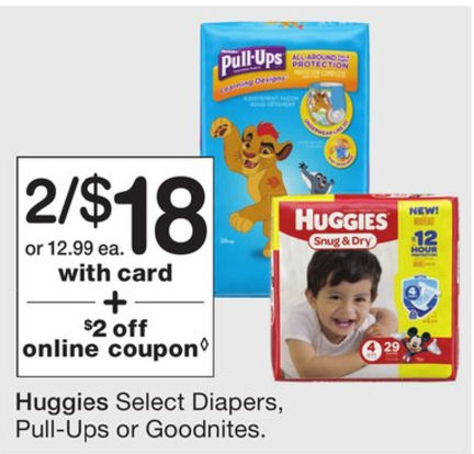 Huggies & Pull-Ups $4.55 Per Jumbo Pack!