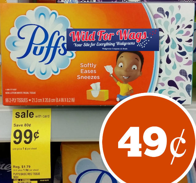 Puff’s Facial Tissues As Low As 49¢ Next Week!