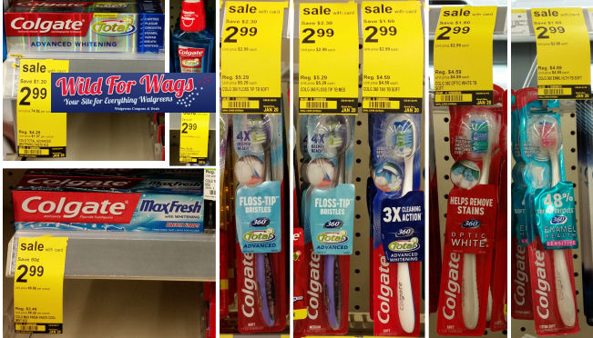 Colgate Toothpase, Toothbrush or Rinse 97¢!