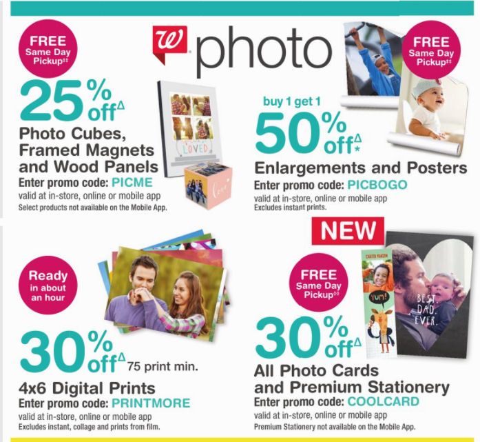 Walgreens Photo Codes And Photo Deals