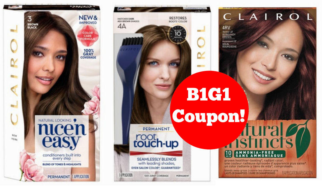 Hurry – Clairol B1G1 Coupon Returned!