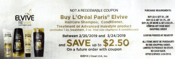 New L’Oréal Hair Care Coupons + Surprise RR = 22¢ Revivers &amp; More!
