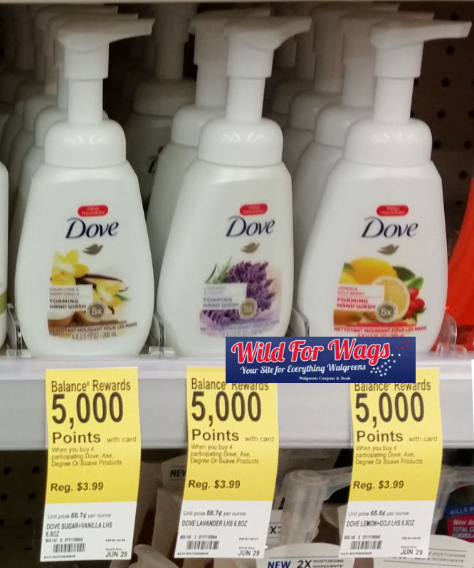 Dove Foaming Hand Soap 1.58 Each!