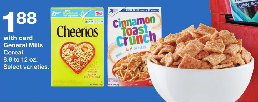 New General Mills Cereals Coupon!