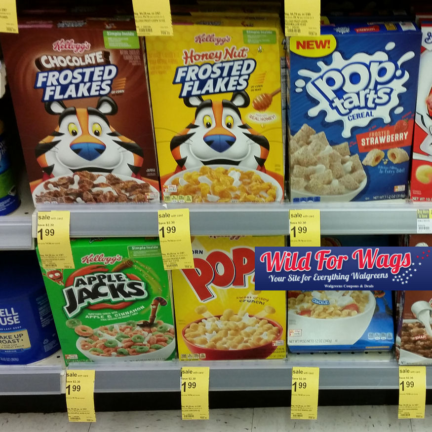 Kellogg’s Cereals As Low As $1.47!